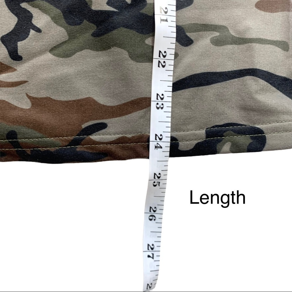 Boutique Yoins Military Camouflage Sexy Lace-Up V-Neck Long Sleeve Top Sz Small - Picture 15 of 16
